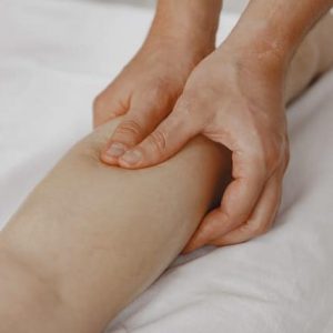 Photo massage jambe