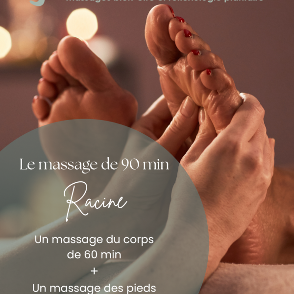 Le Massage RACINE de 90 min (90min)
