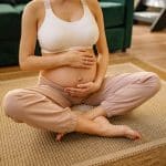 Photo massage femme enceinte