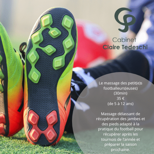 Le massage pour petit(e)s footballeurs(euses): Edition limitée à l’occasion de l’Euro 2024