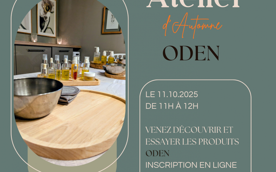 Atelier ODEN d’automne du 11.10.2025